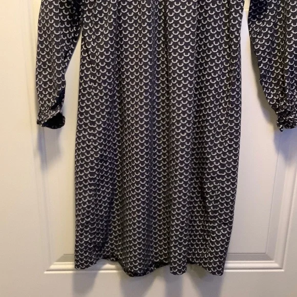 Petite Plume Navy Nordic Antlers Delphine Nightgown Girls' Sz 8 - Picture 3 of 8